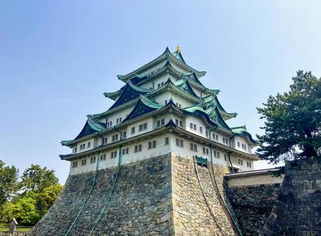 名古屋城の風景 名古屋城の風景の写真