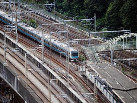 京浜東北線 京浜東北線 電車,鉄道,京浜東北線の写真素材