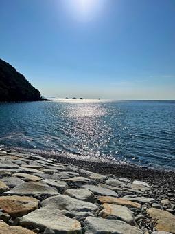 癒しの海 癒しの海 海,癒し,島の写真素材