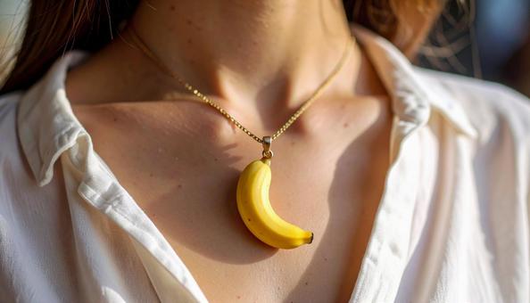 ネックレス バナナB3 ネックレス バナナB3の写真