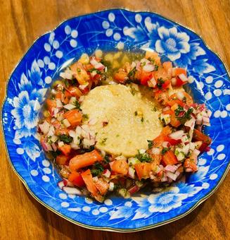 カジキマグロのビネグレットソース カジキマグロ,ビネグレットソース,魚料理の写真素材