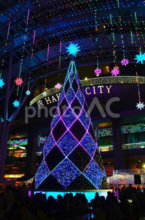 福岡県、博多駅のクリスマスマーケット9 クリスマス,クリスマスマーケット,マーケットの写真素材