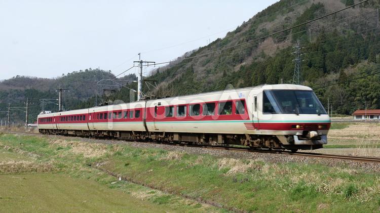 国鉄381系　特急やくも　伯備線 jr,国鉄,列車の写真素材