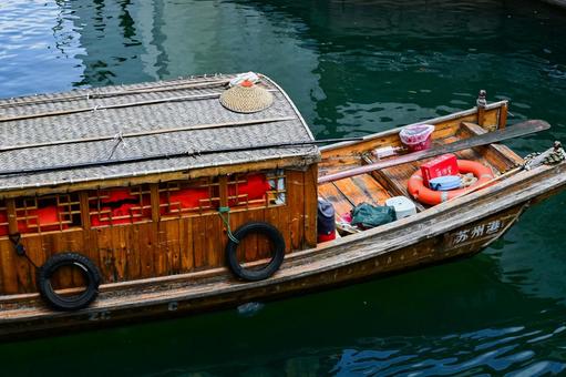 Photo, suzhou, pingjiang road, yangtze river (in china), 