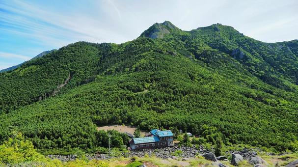 Photo, mountain, climbing, mt. amigasa, 