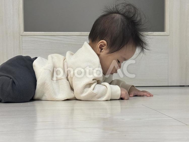 赤ちゃんのイメージ 赤ちゃん,子供,ハイハイの写真素材