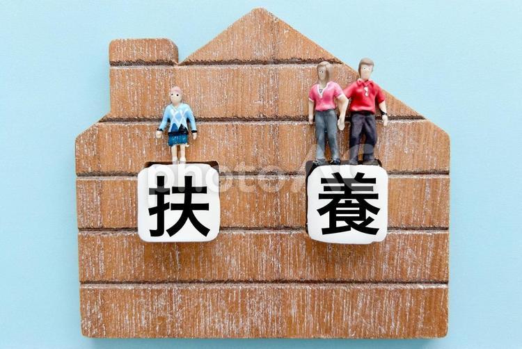 家族を扶養する世帯主！ 扶養,家族,世帯主の写真素材