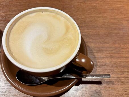 カフェラテ カフェラテ,コーヒー,珈琲の写真素材