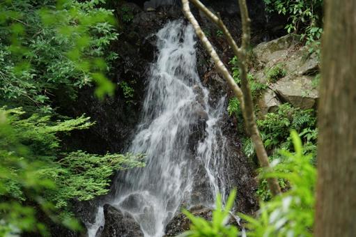 Photo, articulated waterfall, choon falls park, waterfall, 