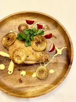 鶏もも肉のロースト 鶏もも肉のローストの写真
