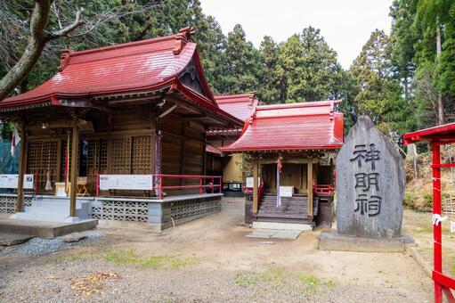 大衡八幡神社⑼ 神社,大衡八幡神社,神社仏閣の写真素材