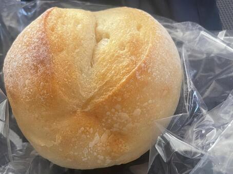 包まれた丸パン パン,丸パン,食事パンの写真素材