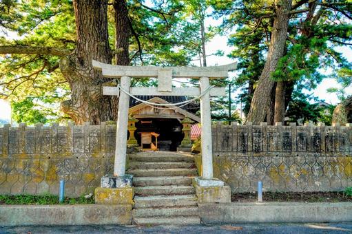 隠岐の島・都万の釜屋神社 隠岐の島・都万の釜屋神社 釜屋神社,隠岐,都万の写真素材