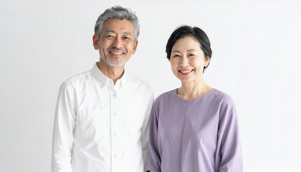 老夫婦 老夫婦の写真