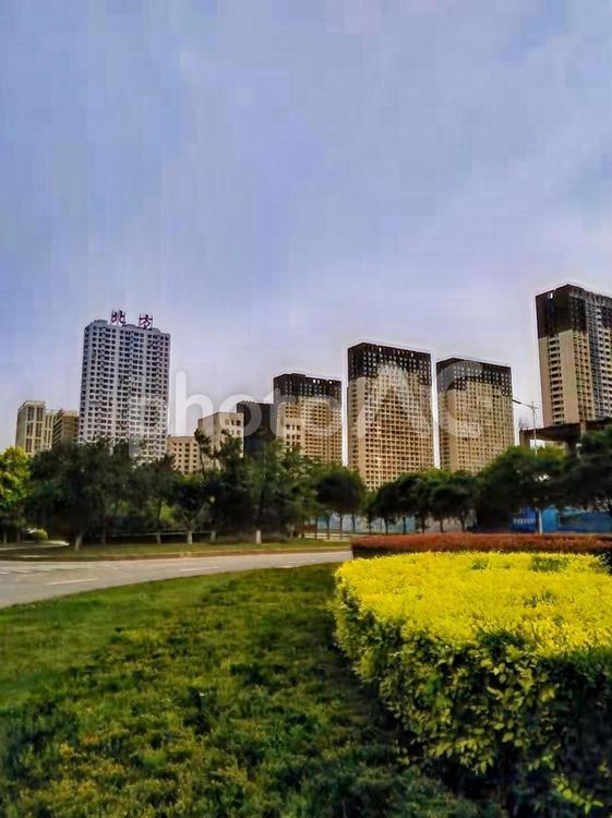 中国・撫順市の街並み 中国,撫順市,遼寧省の写真素材