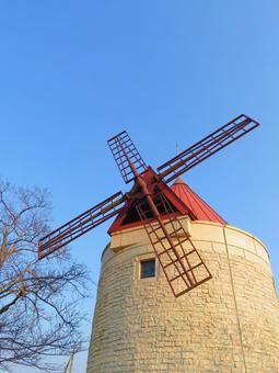 風車 風車の写真