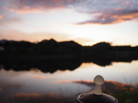 夕焼け 夕焼けの写真