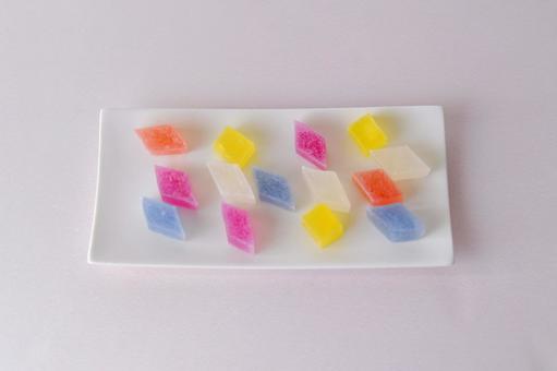 琥珀糖 琥珀糖の写真