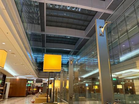 ドバイ国際空港ラウンジ ドバイ国際空港,ラウンジ,海外の写真素材
