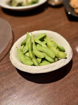 居酒屋の枝豆 居酒屋の枝豆の写真