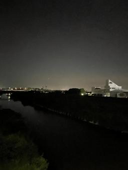 夜の橋 夜の橋の写真