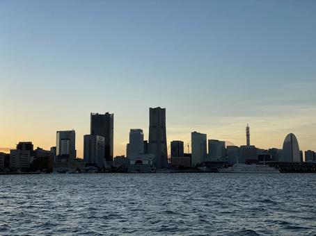 夕景 夕方 街 夕景 夕方 街 夕方,街,夕日の写真素材