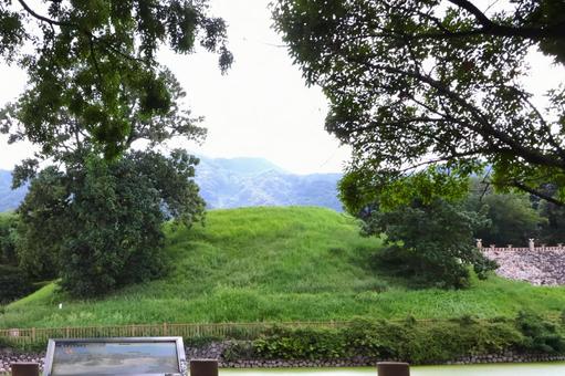 心合寺山古墳7 心合寺山古墳7 心合寺山古墳,しおんじやま,心合寺山の写真素材