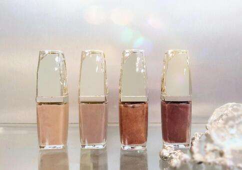 定番色 ネイルカラー  高級感あるボトル コスメ,ネイルカラー,ネイルエナメルの写真素材