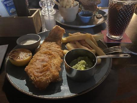 フィッシュアンドチップス フィッシュアンドチップス 海外,イギリス,食べ物の写真素材