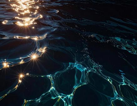 水面のテクスチャ 水面のテクスチャの写真