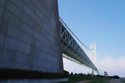 明石海峡大橋 明石海峡大橋の写真