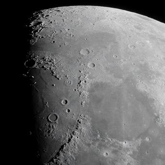 Photo, month, the moon, apennines range, 