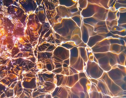 水面のテクスチャ 水面のテクスチャの写真