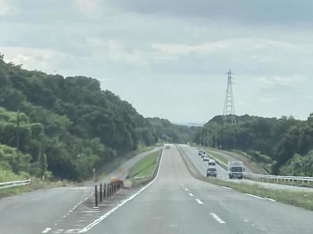 山と道路 山と道路 空,山,道路の写真素材