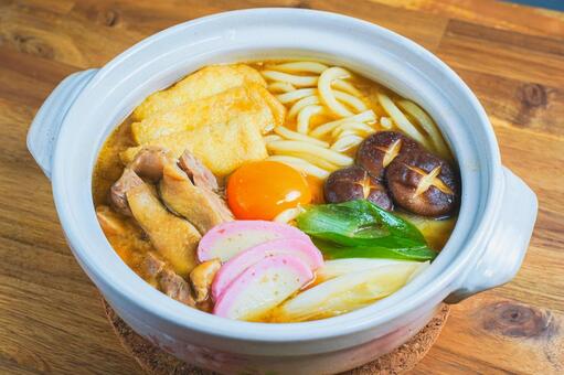 味噌煮込みうどん 味噌煮込み,うどん,味噌味の写真素材