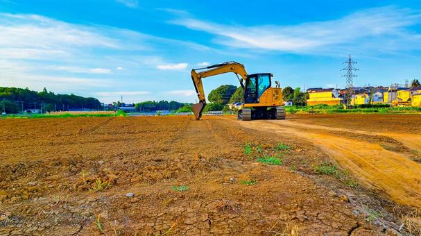 Photo, ভারি সরঞ্জাম, excavators, খনক, 