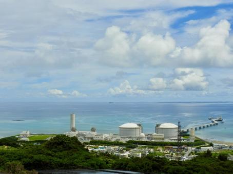 沖縄吉の浦火力発電所 沖縄吉の浦火力発電所の写真