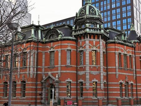 赤煉瓦文化会館 赤レンガ,建物,赤煉瓦文化会館の写真素材