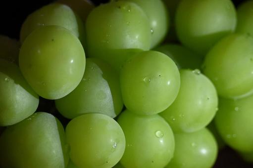 シャインマスカットの背景　テクスチャ素材の写真