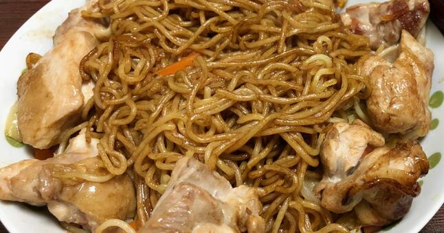 焼きそば 焼きそば,やきそば,手作りの写真素材