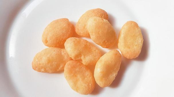 ライススナック菓子・2 スナック菓子,お菓子,サクサクの写真素材