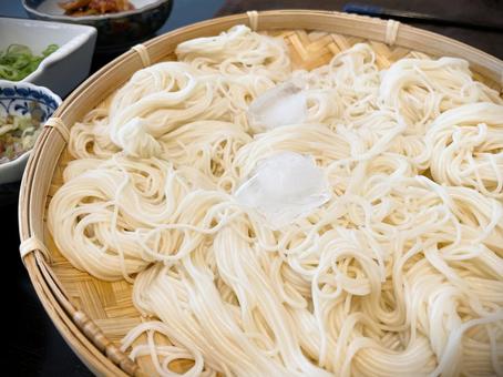 夏の涼味(茹で素麺)12 夏の涼味(茹で素麺)12の写真