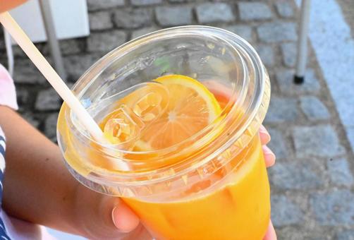 オレンジジュース オレンジジュース オレンジジュース,ジュース,飲み物の写真素材