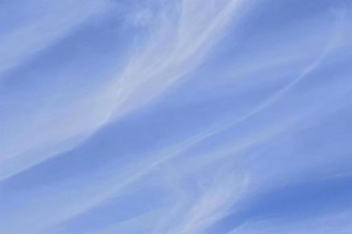 Photo, early summer, snow cloud, blue sky, 