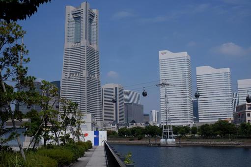 みなとみらいの風景 みなとみらい,横浜,神奈川の写真素材