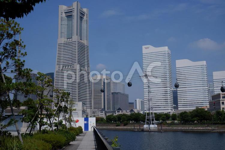 みなとみらいの風景 みなとみらい,横浜,神奈川の写真素材