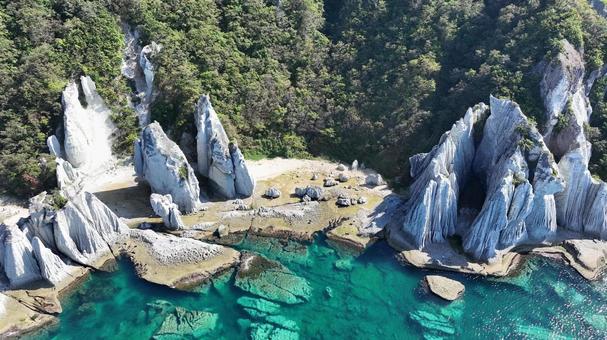 仏ヶ浦 仏ヶ浦 仏ヶ浦,海,景勝地の写真素材