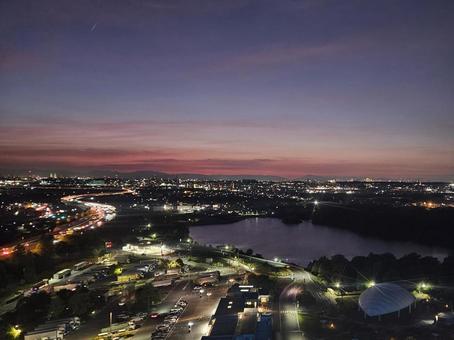 夜景(愛知県刈谷市) 夜景(愛知県刈谷市)の写真