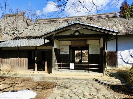 信濃高遠藩校進徳館 進徳館,高遠城,藩校の写真素材