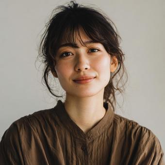女性の上半身ショット 女性の上半身ショットの写真